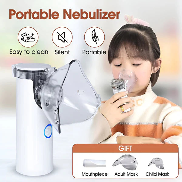 Compact Nebulizer – Portable, Silent & Highly Effective