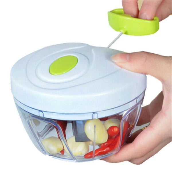 Speedy Hand-Pull Food Chopper – Quick, Safe & Effortless Chopping