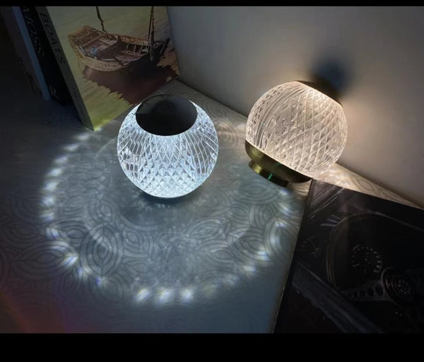 Crystal Diamond Touch LED Table Lamp